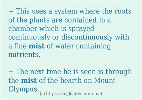 mist in tagalog sentence|Mist .